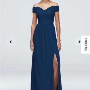 David’s Bridal bridesmaid dress
